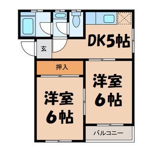 リカーサ今池Ⅰ 間取り図