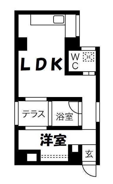 クレイタスパークⅠ 間取り図