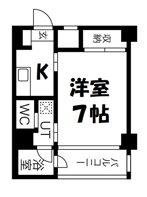 クレイタスパークⅡ 間取り図