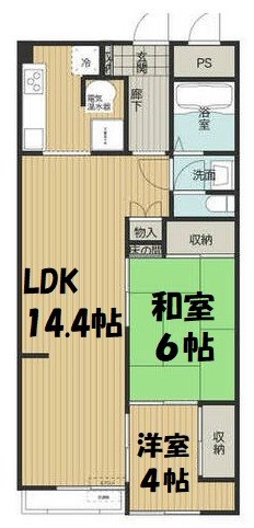 荘園覚王山 間取り図