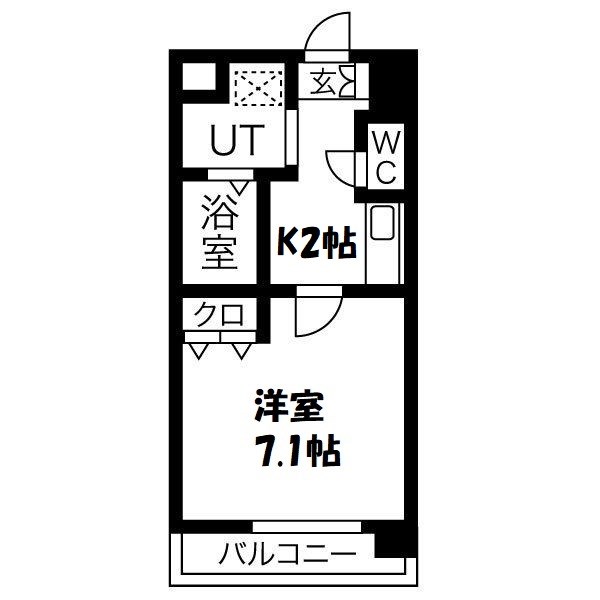 アルバ大須 間取り図