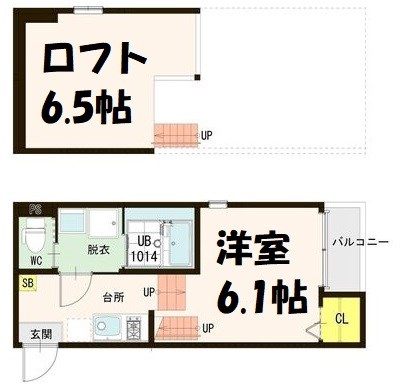 パールヒルズ千種 間取り図