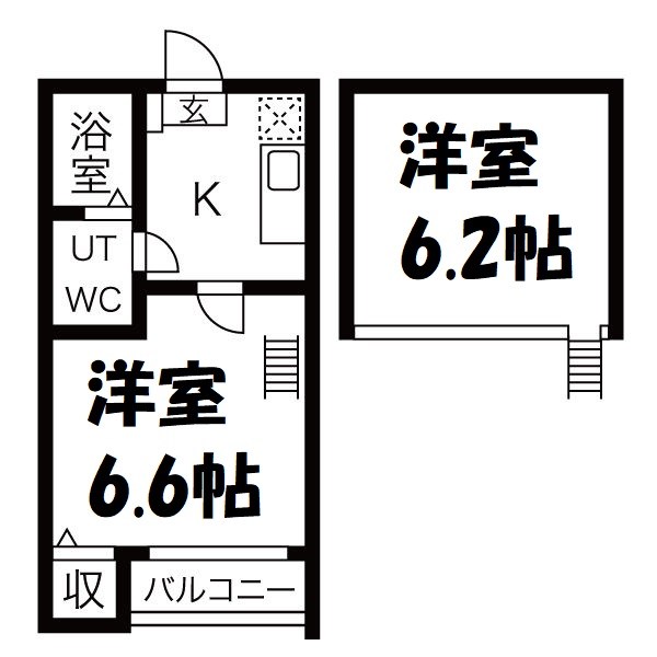 エバンフォート 間取り図