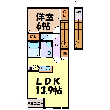 瑞穂ヶ丘ビリーブ館 間取り図