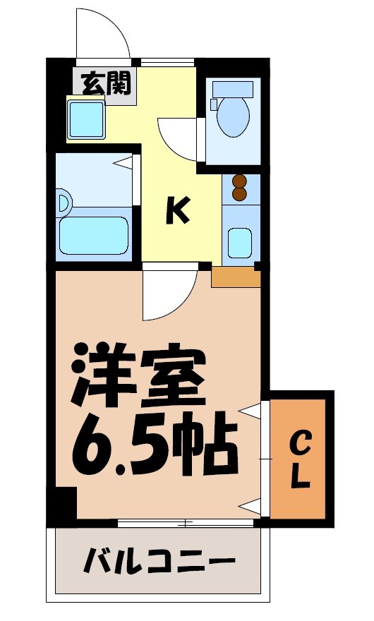 マンションJY館 間取り図