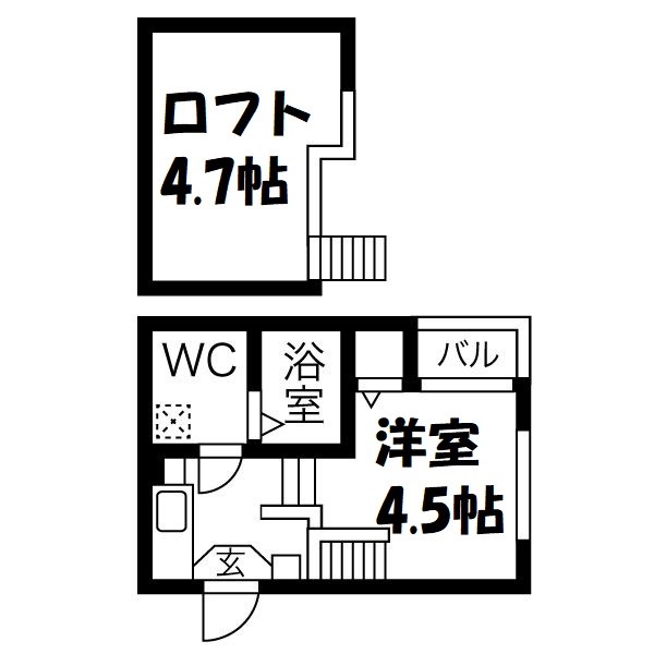 スカイヒル新栄 間取り図