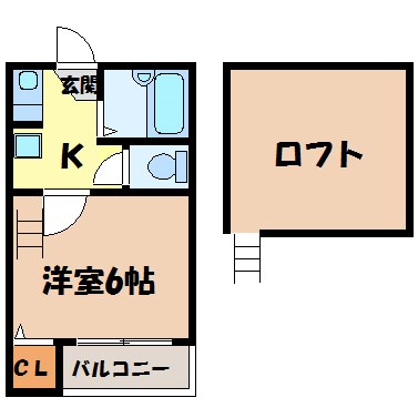 Ｋｓｐａｃｅ北山 間取り図