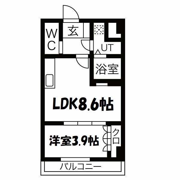 グラシア覚王山 間取り図