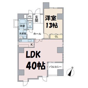 バードヒル伏見 間取り図