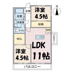 名栄ビル 間取り図