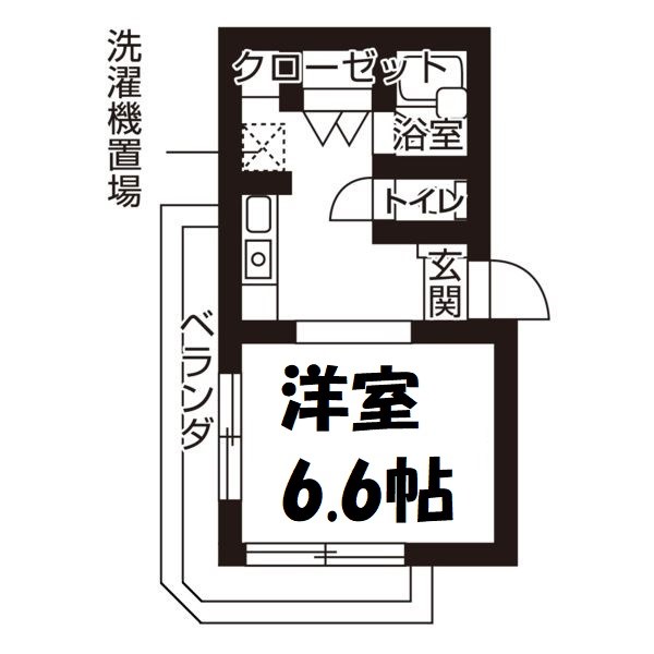 クレア高峯 間取り図