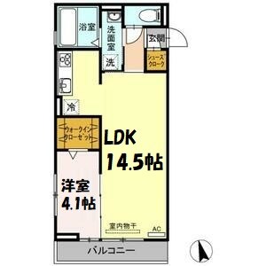 ヴィラージュARK 間取り図