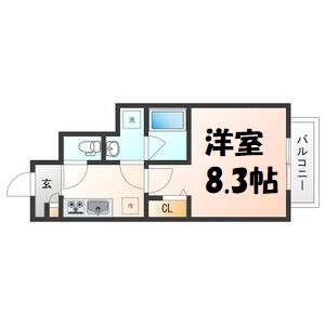 グランリュ辻 間取り図