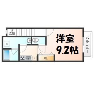 グランリュ辻 間取り図