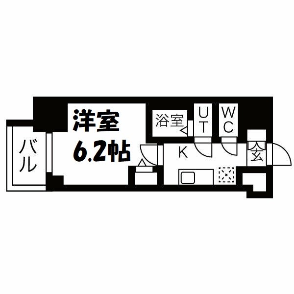 メイクスWアート浅間町 間取り図