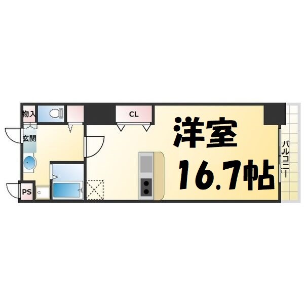 メゾンドール栄 間取り図