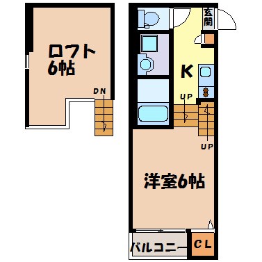 アルテミス新栄 間取り図