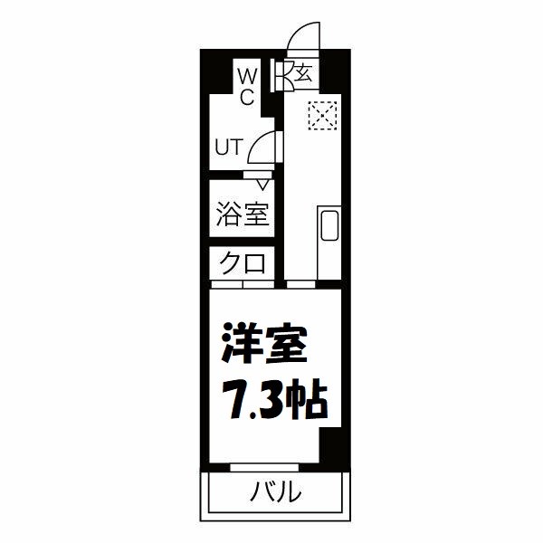 グランデ浅間町 間取り図