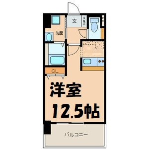 グランデ中村区役所 間取り図