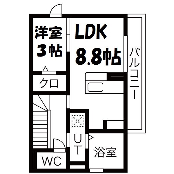 エル・スール青葉 間取り図