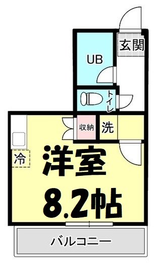 ハーモニアス桜山 間取り図