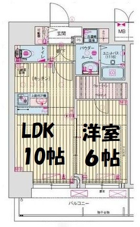 プレサンス東別院セレニス 間取り図