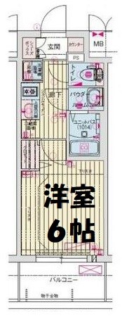 プレサンス東別院セレニス 間取り図