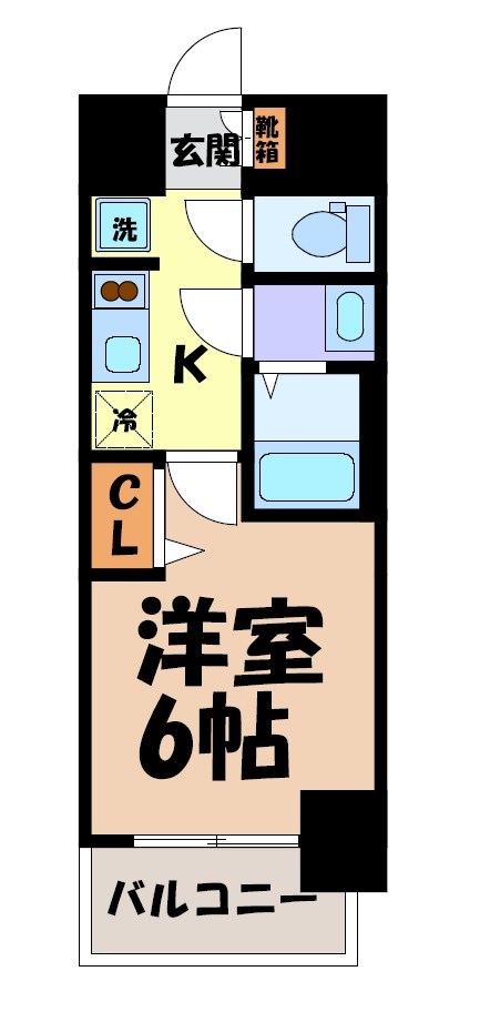 プレサンス東別院セレニス 間取り