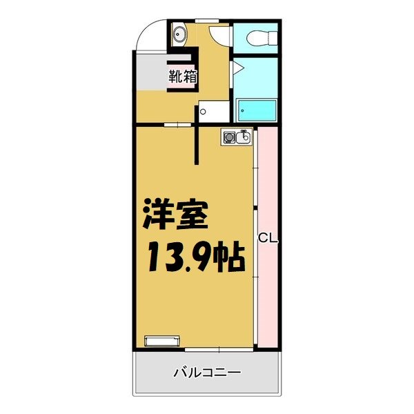 ヒルトップハウス 間取り図