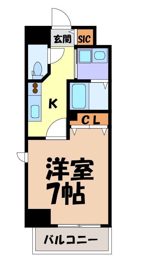 プレイズシード車道アベニュー 間取り図