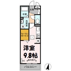 D-room黄金 間取り図