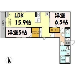 シャルルーズ 間取り図