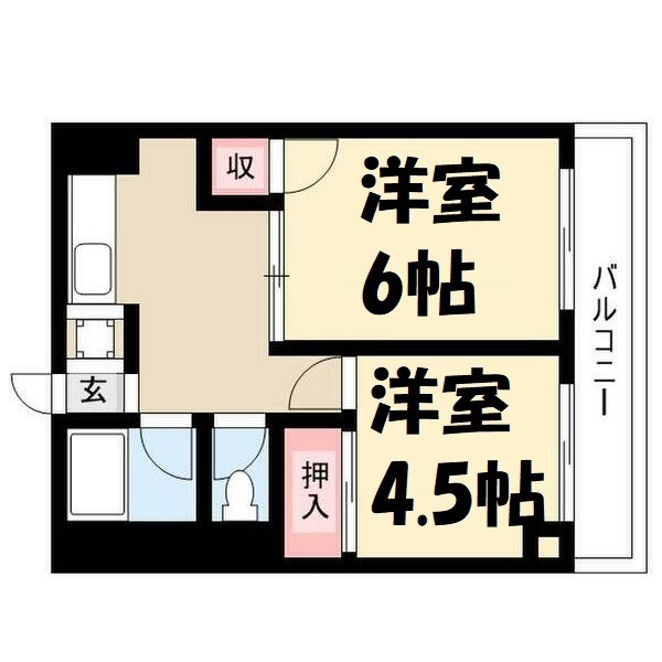 第２川島ビル 間取り図