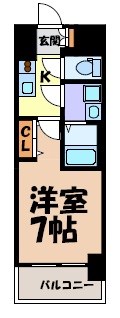 S-RESIDENCE茶屋ヶ坂 間取り図