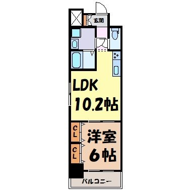 D&amp;amp;Design レジデンス鶴舞 間取り図