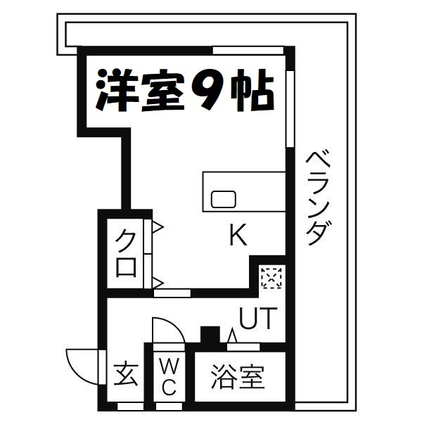 メゾン千種 間取り図