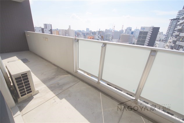 エルミタージュ新栄 ベランダ