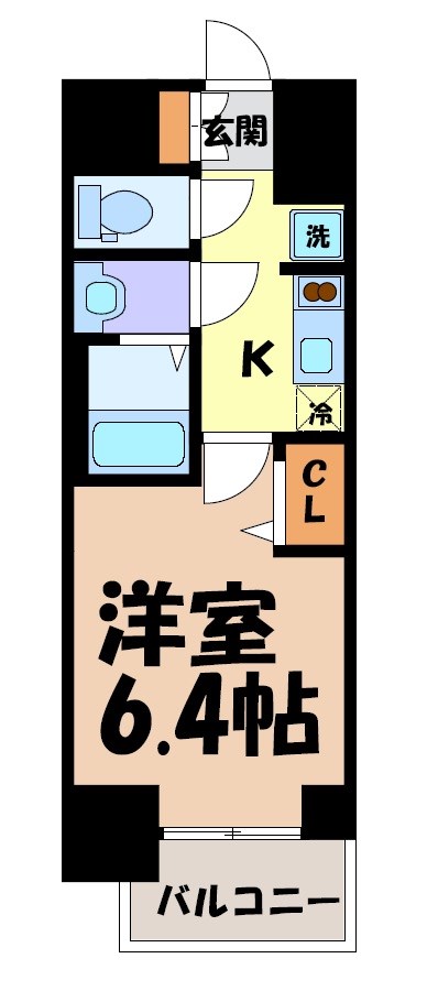 プレサンス吹上駅前エテルノ 間取り図