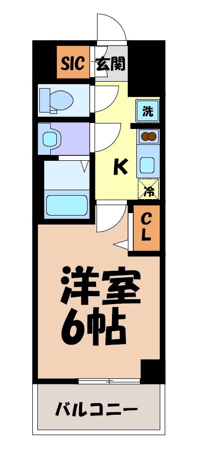 プレサンス吹上駅前エテルノ 間取り図