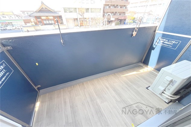 プレサンス吹上駅前エテルノ ベランダ