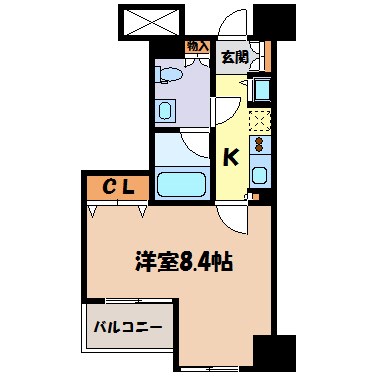 グラン・アベニュー栄 間取り図