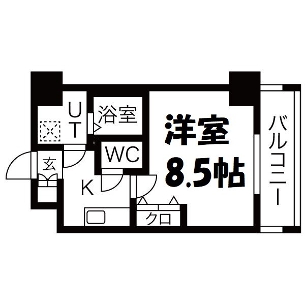 レジデンシア泉Ⅰ 間取り図