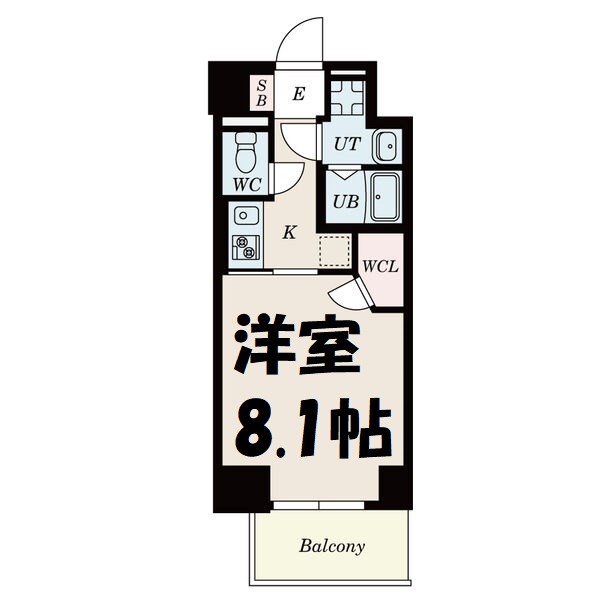 S-RESIDENCE上飯田West 間取り図