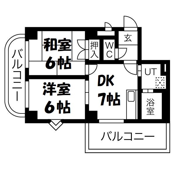 セントラルアイル 間取り図