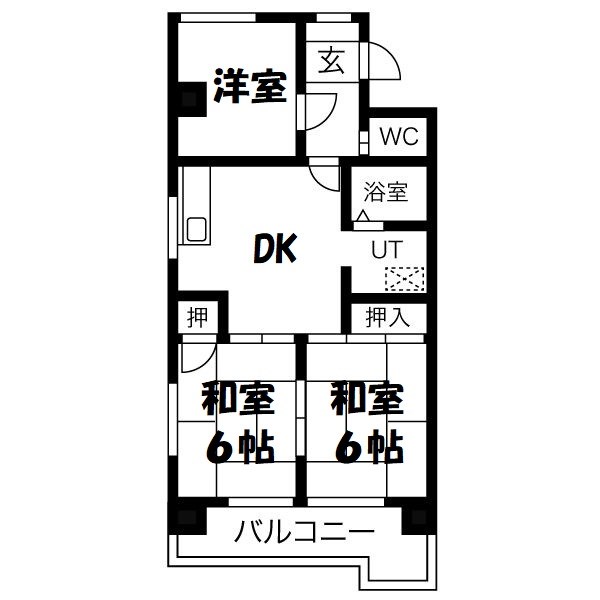 パークエステイツ 間取り図