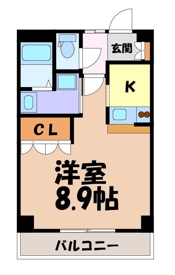 アンベリールM 間取り図