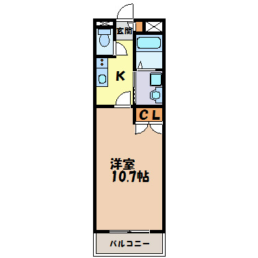 リバパレス鶴舞 間取り図