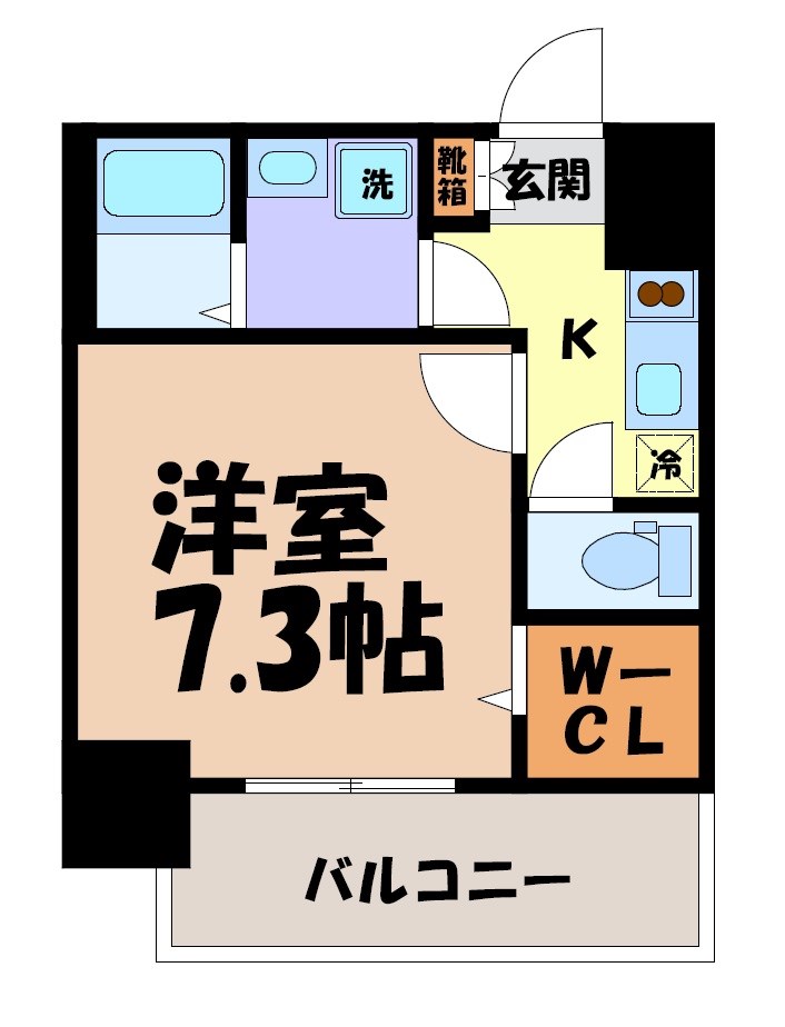 CREST TAPP黒川 間取り図