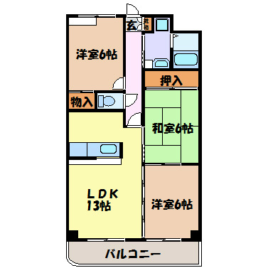 藤苑北山 間取り図