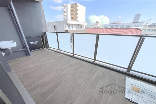 Alivis金山East ベランダ